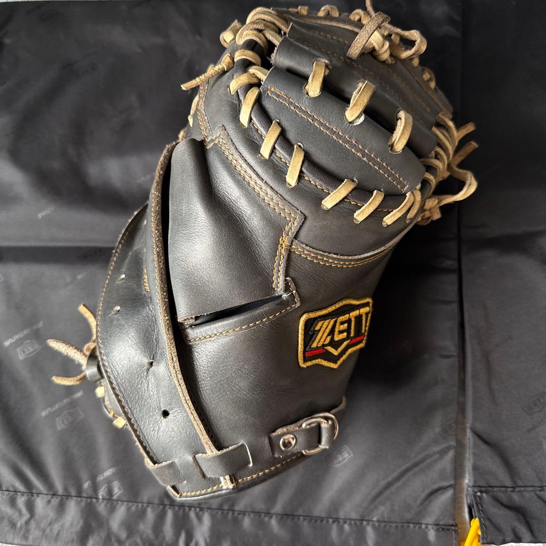 ZETT キャッチャーミット　一般軟式