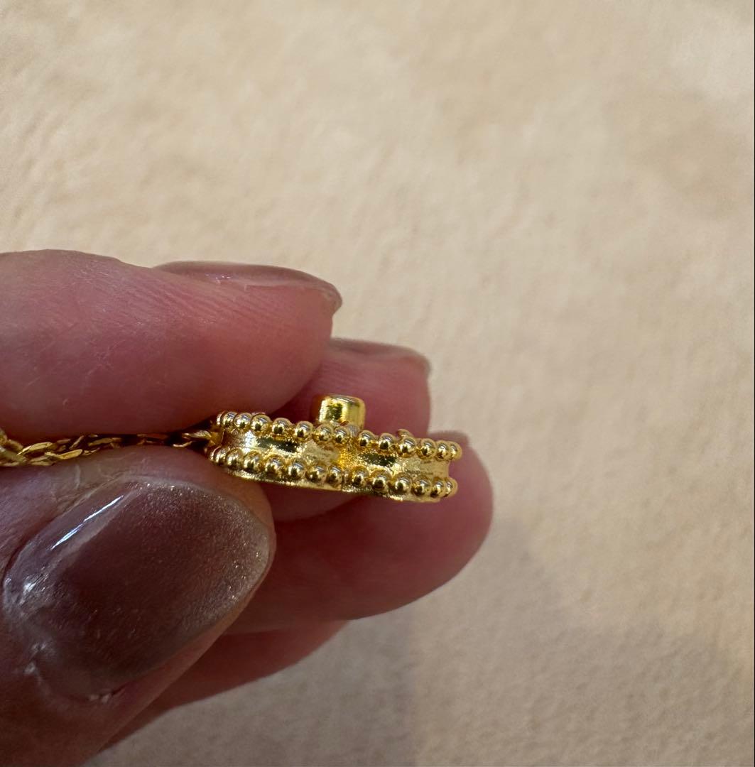 ハレルヤ‼️マザーオブパール　アルハンブラ　ネックレス