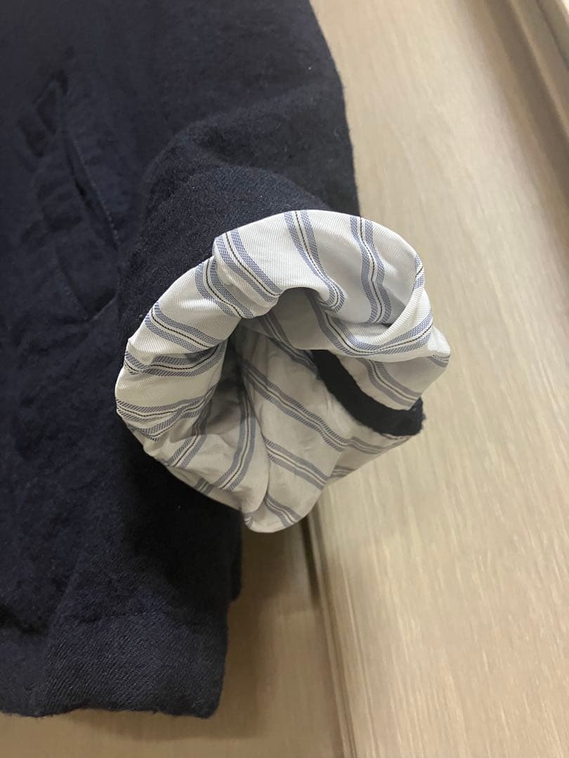 【美品 XSサイズ】20AW コムデギャルソン オム ウールサージ縮絨ジャケット