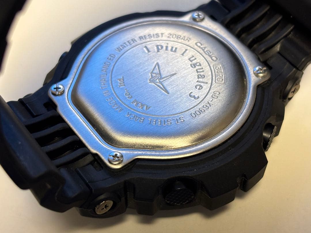 コラボ/G-SHOCK/限定/1PIU1UGUALE3/時計/GD-X6900