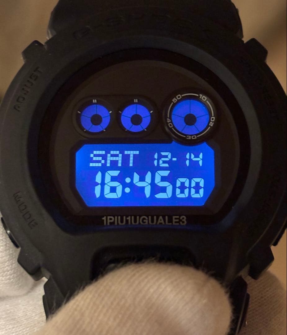 コラボ/G-SHOCK/限定/1PIU1UGUALE3/時計/GD-X6900