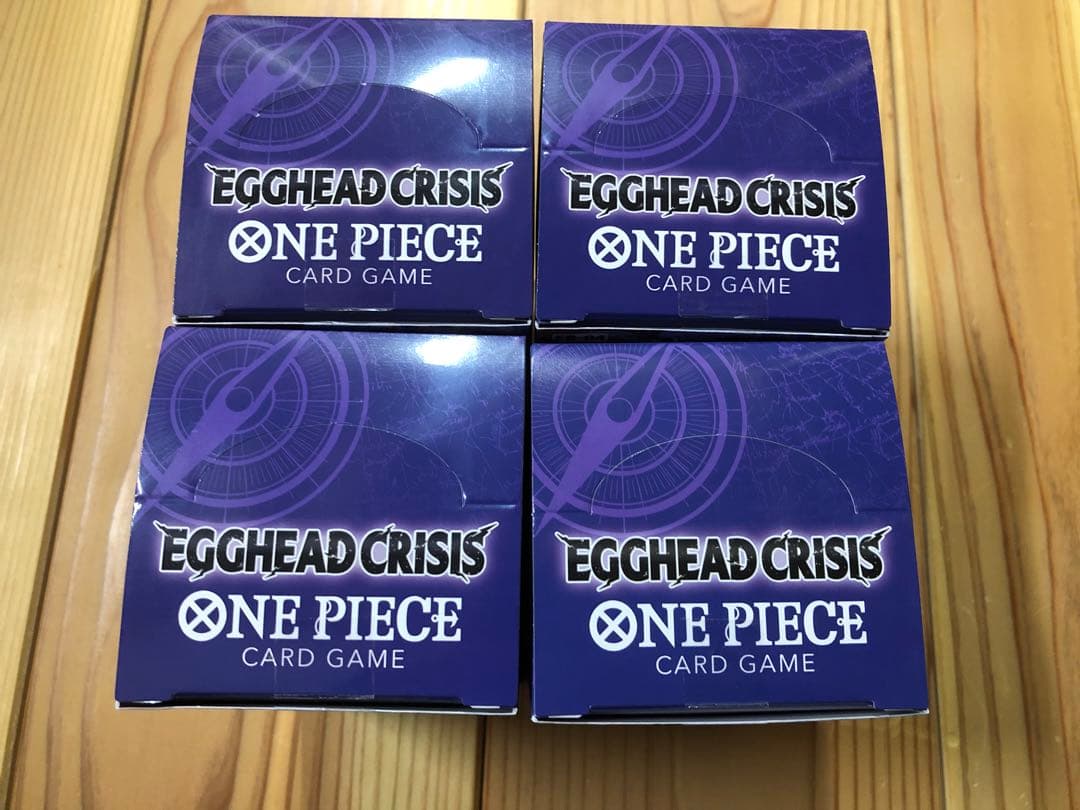 ワンピースカード　エッグヘッドクライシス ４BOX（テープなし）