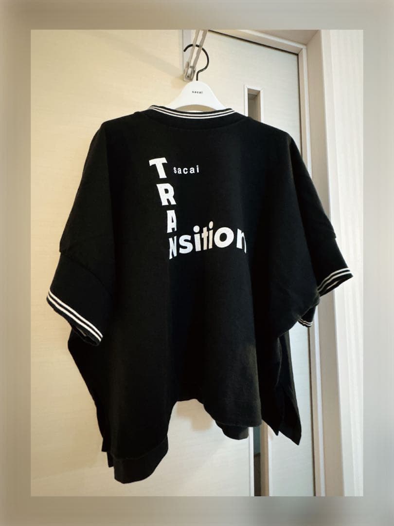 Sacai サカイ　✰クリーニング済　ポロシャツ　kimono プルオーバー