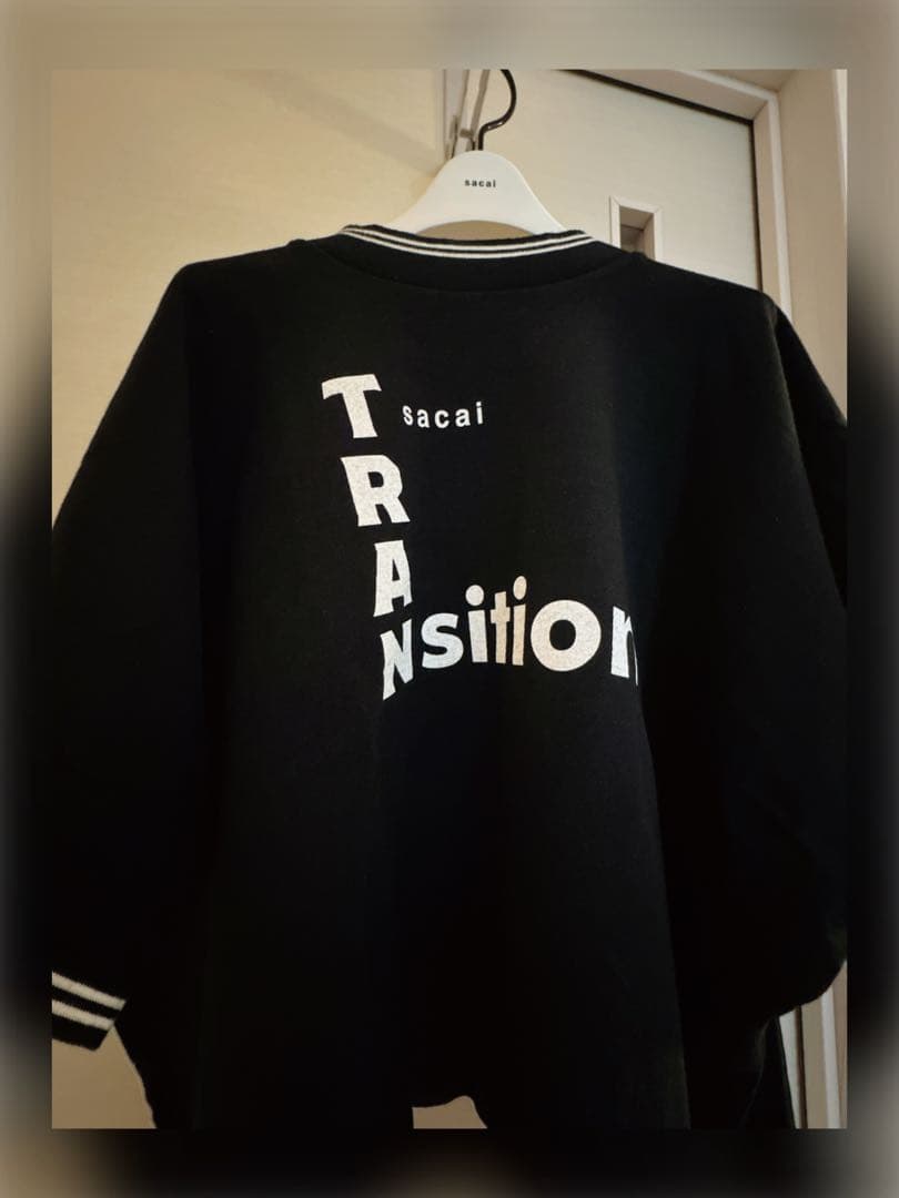 Sacai サカイ　✰クリーニング済　ポロシャツ　kimono プルオーバー