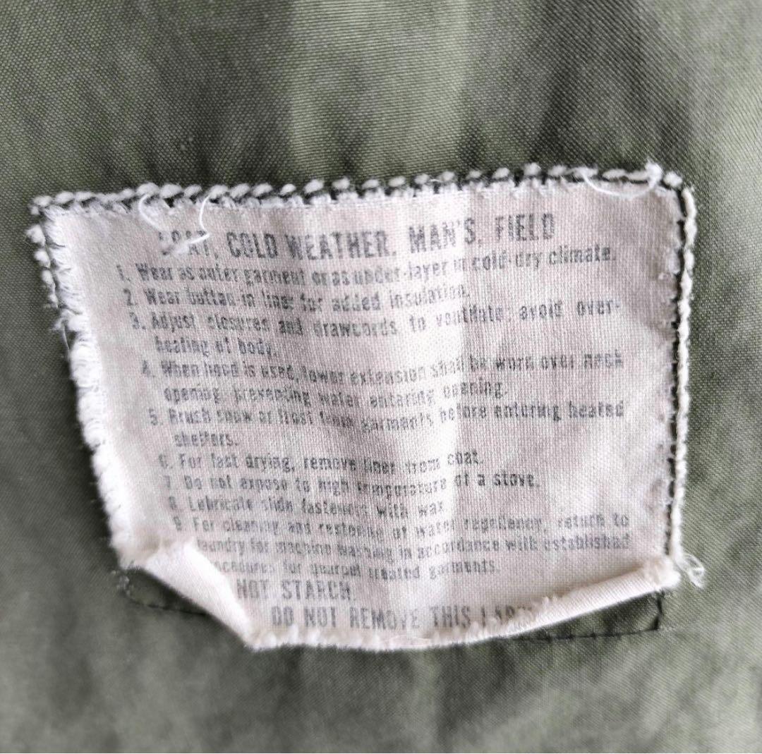 60s M65 フィールドジャケット　セカンド　S-R 実物　ミリタリー アルミ