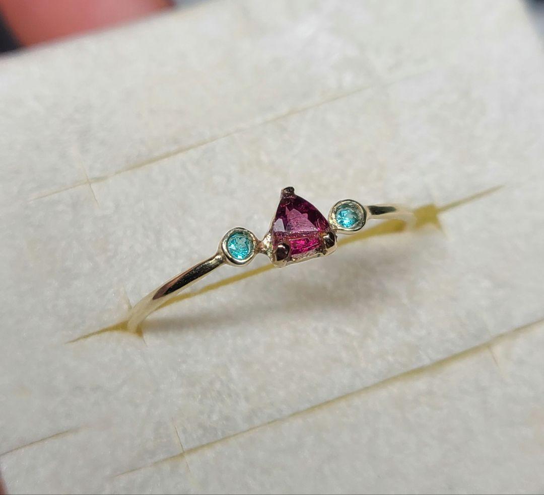 minはるビビッドレッドカラー★ブラジル産ルベライト★オーダー