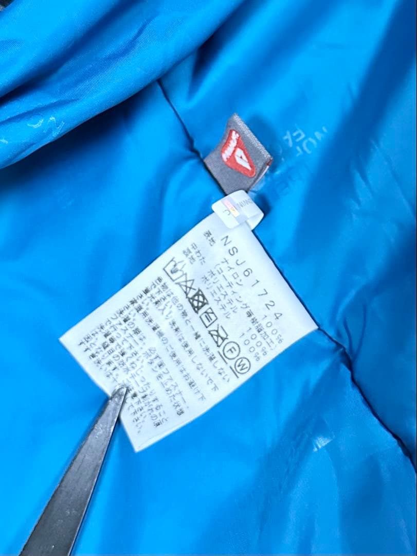 良品 ノースフェイス キッズ ジャケット スノー ウェア 140