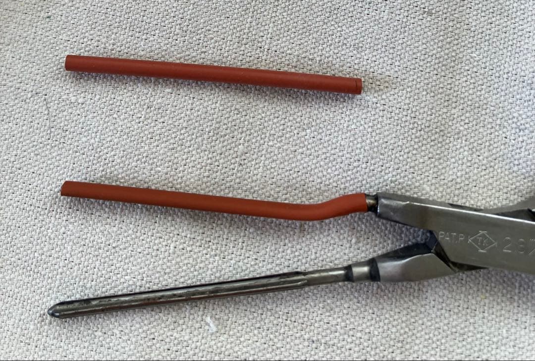 理容アイロン シルバーアイロン3本セット2.8mm（替ラバー付）・5mm・7mm