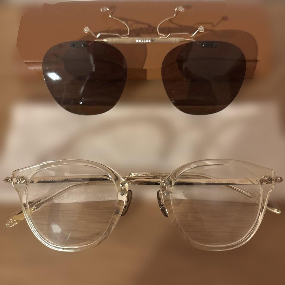 オリバーピープルズ クリップオン サングラス