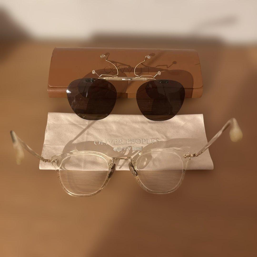 オリバーピープルズ クリップオン サングラス