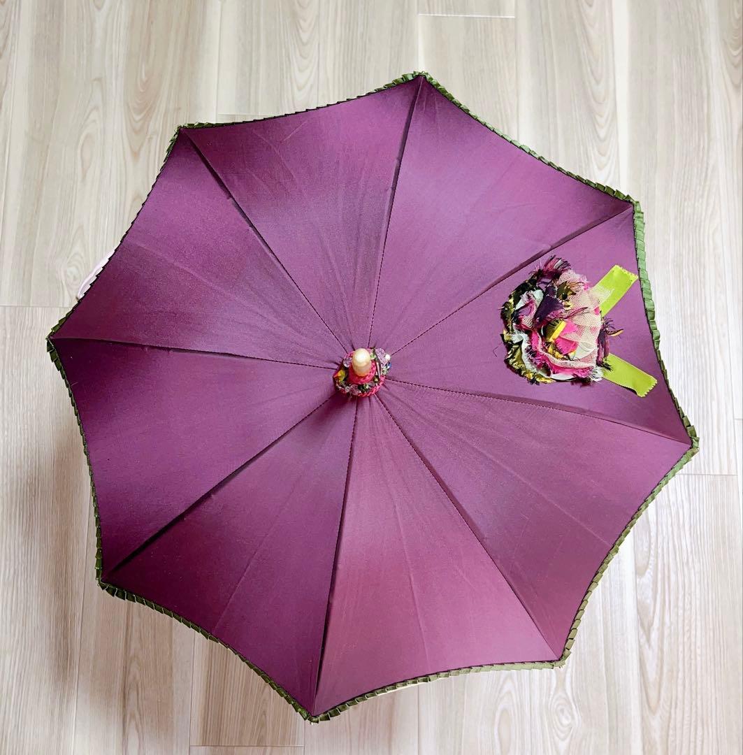 ALEXANDRA SOJFER PARIS 日傘　ワインレッド