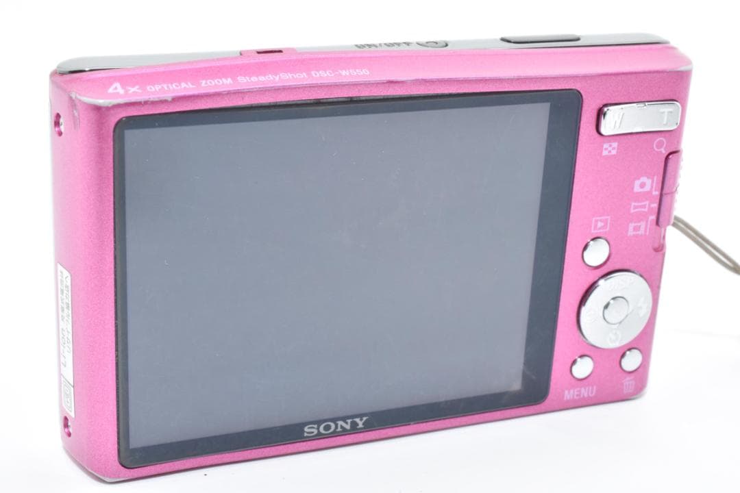 SONY ソニー CyberShot DSC-W550 ピンク