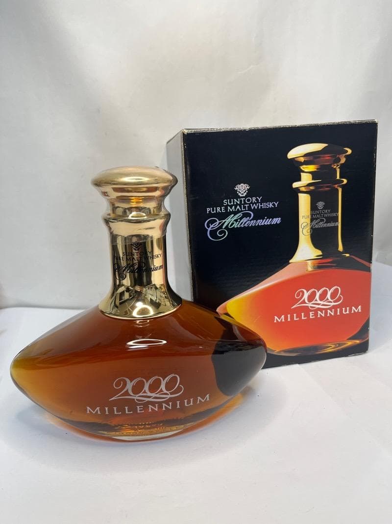 サントリー ピュアモルト ミレニアム 2000【未開栓、箱入り】