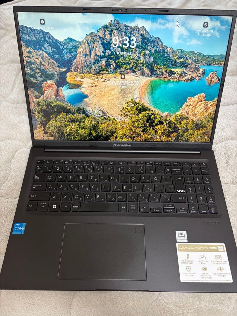 ASUS VivoBook 16インチ ノートPC ブラック