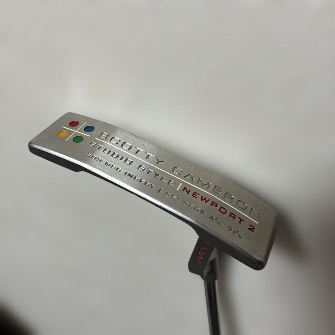 程度良好‼️ スコッティキャメロンパター　スタジオスタイル ニューポート2 GSS