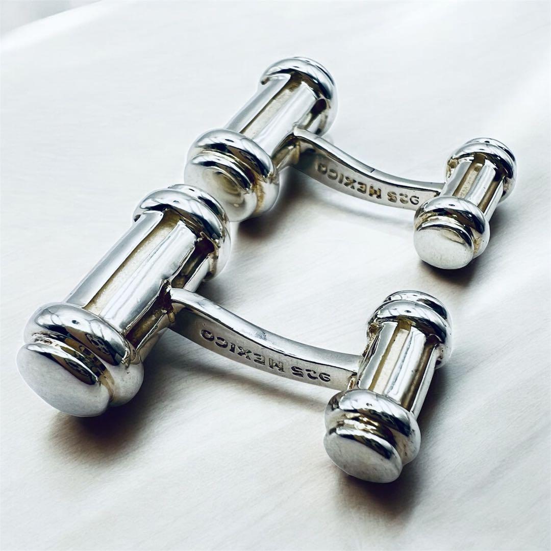 美品　レア　ティファニー　1995 メキシコ　シルバー　カフス　ヴィンテージ