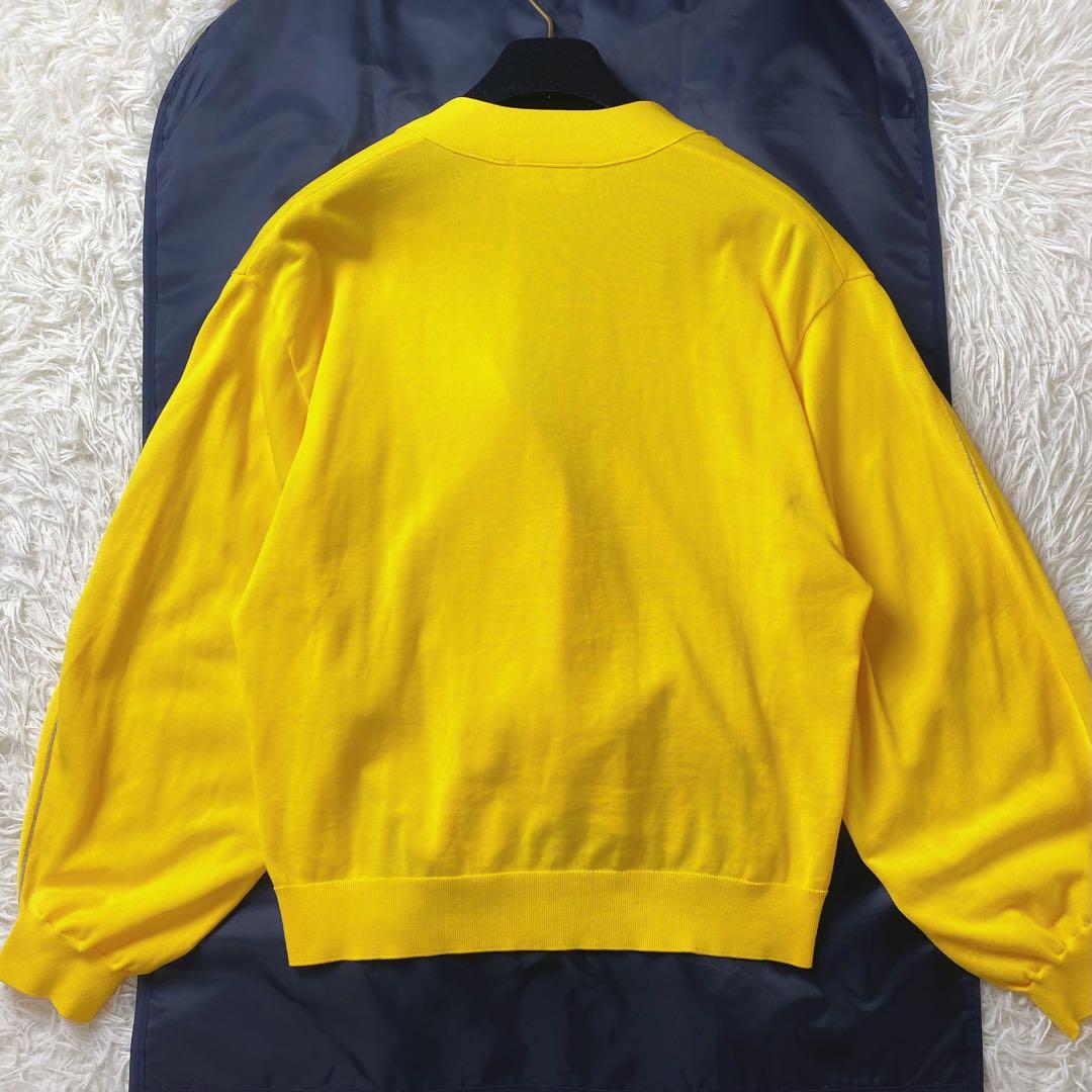 9値下げ中　23SS　ナゴンスタンス　カーブスリーブカーディガン ロゴ　M