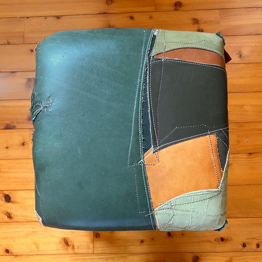 スツール KINTA STUDIO 曽田耕 アイアン レザー