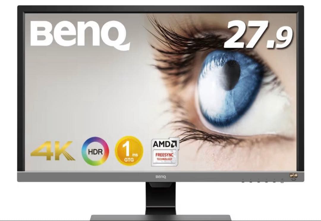 4K BenQ EL2870U 28インチ 4K モニター