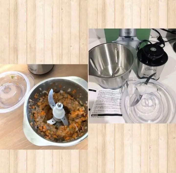 業務用500W❣最新ドイツ技術搭載でプロも認めた性能性♪❤フードプロセッサー