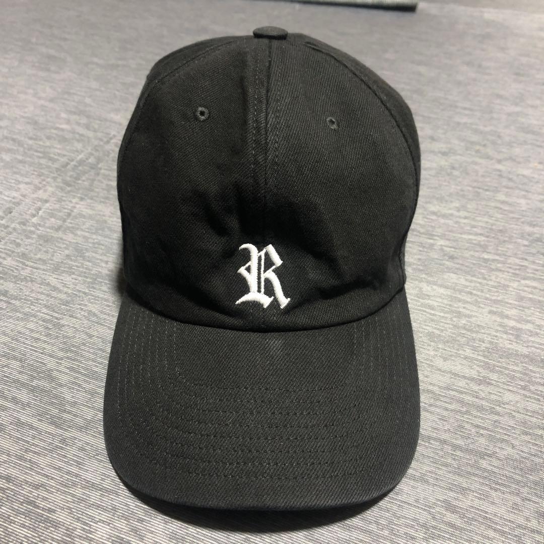2023 Raf Simons ブラック ベースボールキャップ ラフシモンズ