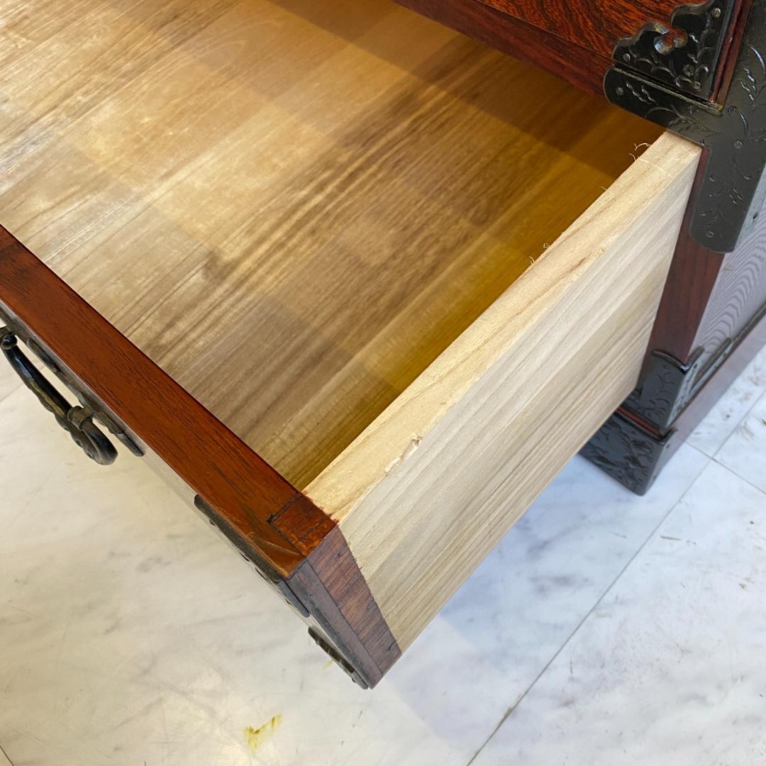 岩谷堂箪笥 チェスト 民芸家具 検査済証付き 和箪笥 民芸タンス 中古