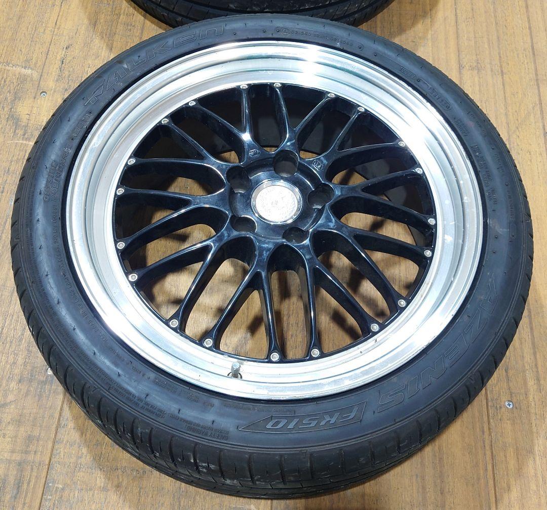 19インチ メッシュホイール レアマイスター 段リム