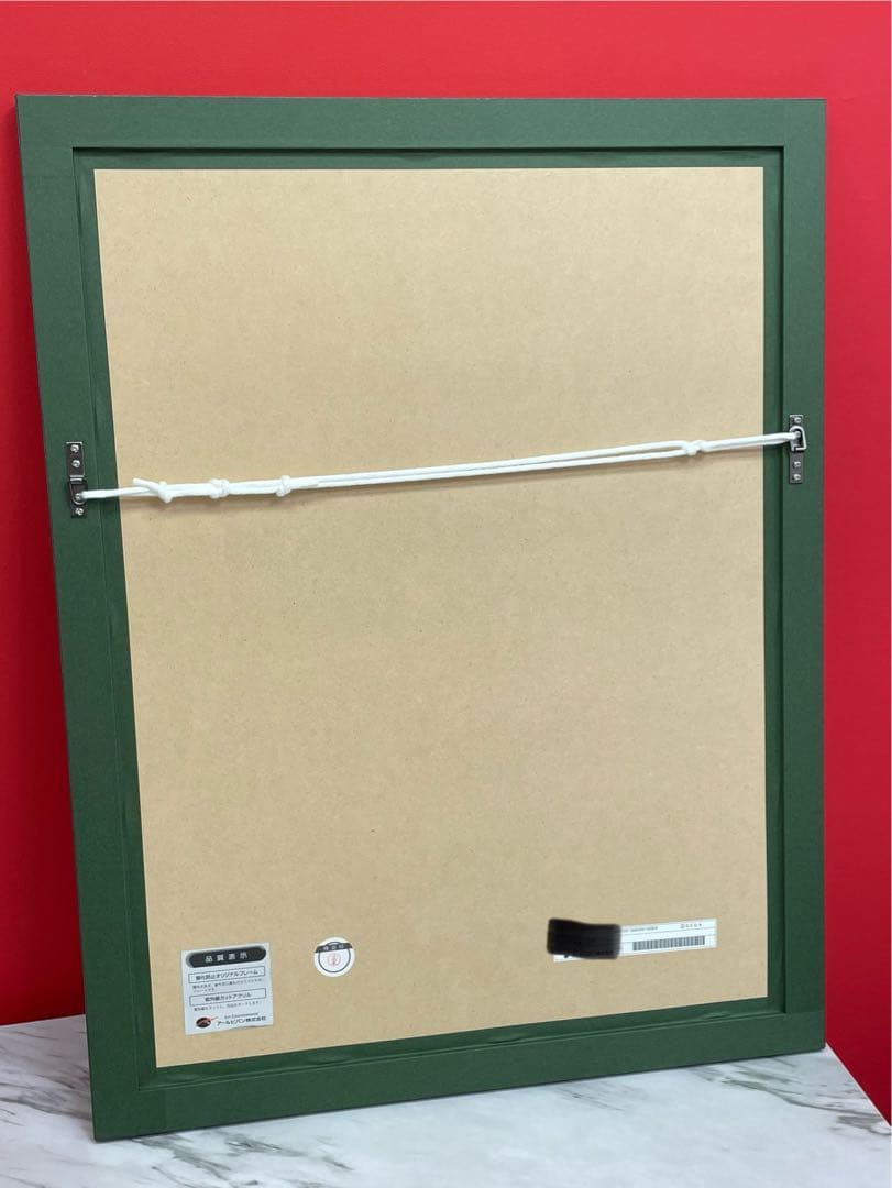 未使用『 Tony 版画　黒髪ノ白刃』アールビバン　箱、証明書付き