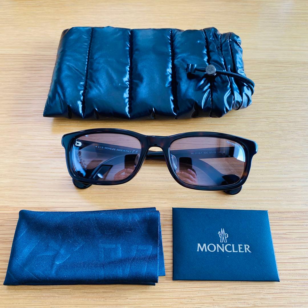 MONCLER 正規品 ML0116-F 52C 鼈甲 サングラス モンクレール