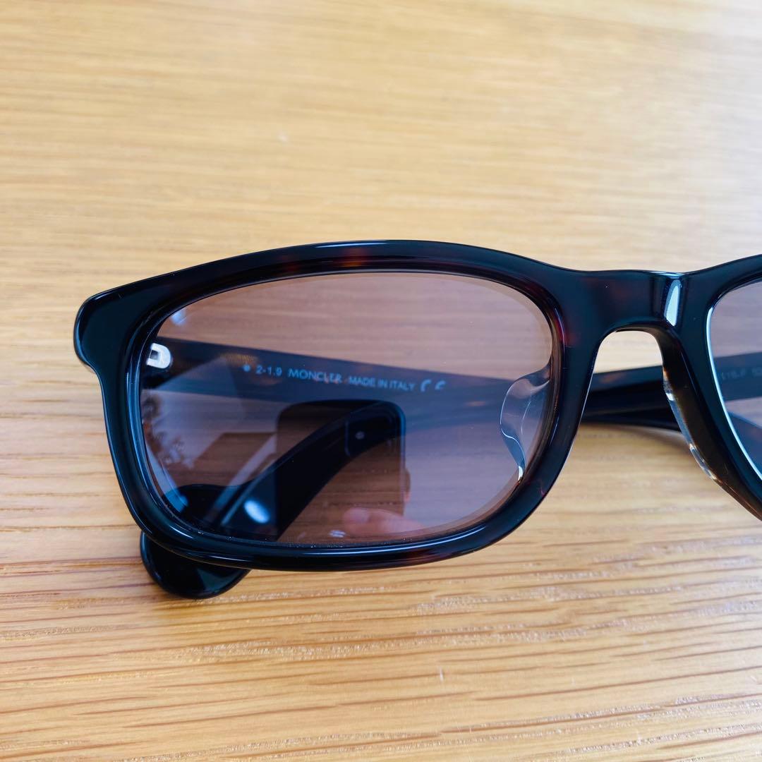 MONCLER 正規品 ML0116-F 52C 鼈甲 サングラス モンクレール