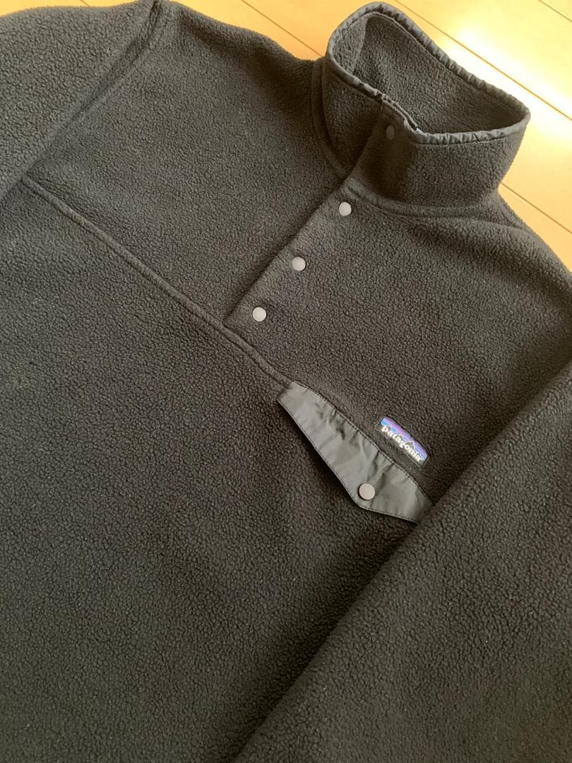 【M】Patagonia 01年 シンチラ スナップT ブラック USA製