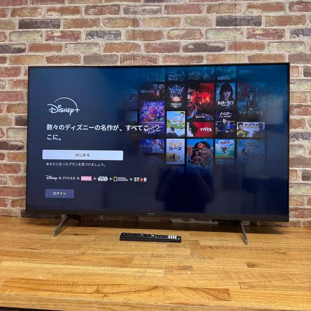 SONY 50V型 4K液晶テレビ BRAVIA KJ-50X80WK 23年製