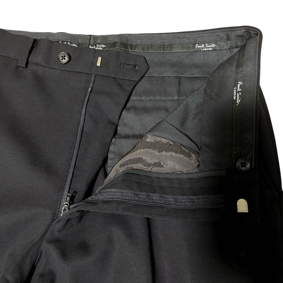 【OK★】ポールスミスロンドン　セットアップ　ゼニア　黒　XL