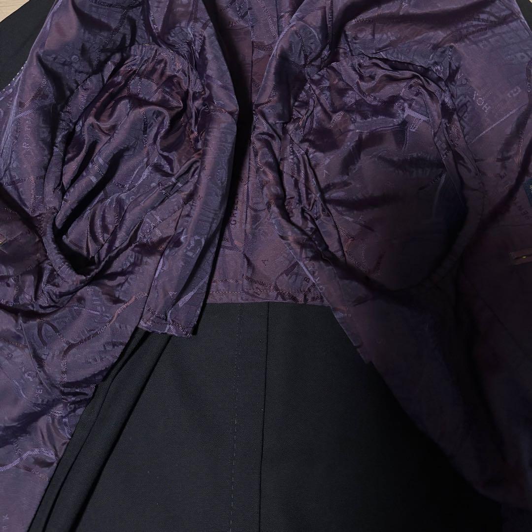 【OK★】ポールスミスロンドン　セットアップ　ゼニア　黒　XL