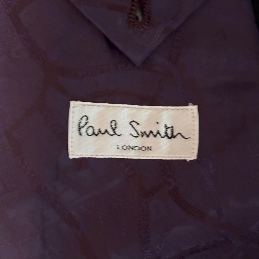 【OK★】ポールスミスロンドン　セットアップ　ゼニア　黒　XL