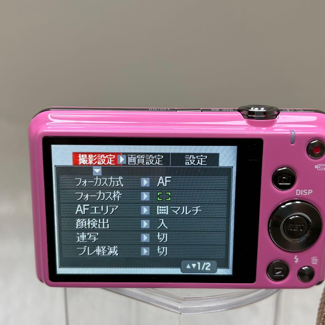 美品　CASIO カメラ　エクシリム　EX-ZS35 ピンク コンデジ　動作品