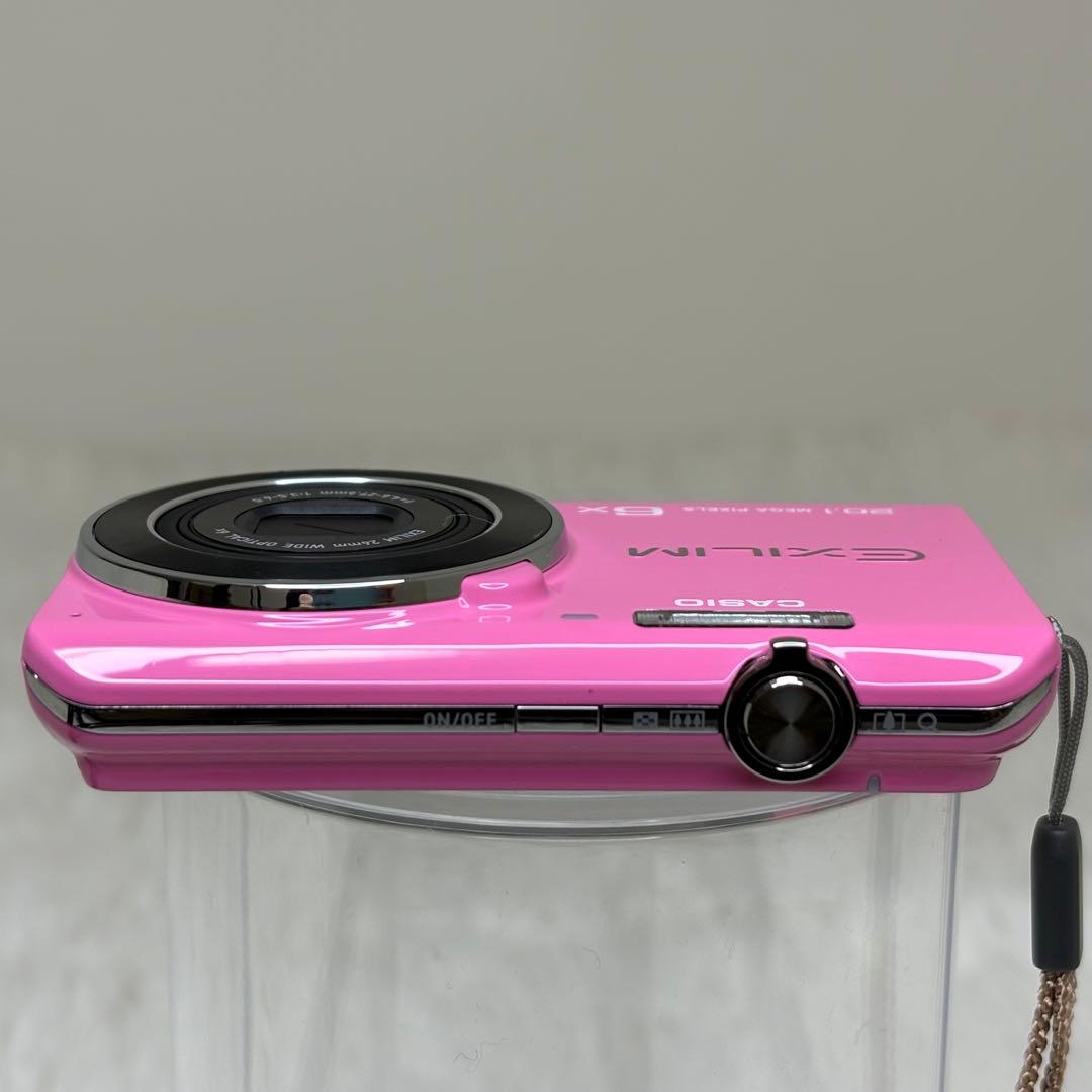 美品　CASIO カメラ　エクシリム　EX-ZS35 ピンク コンデジ　動作品