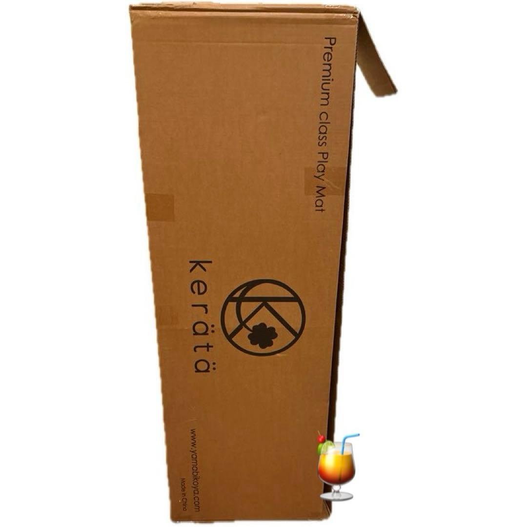 未使用）ケラッタ プレイマット 160×120cm ブルー×ホワイト