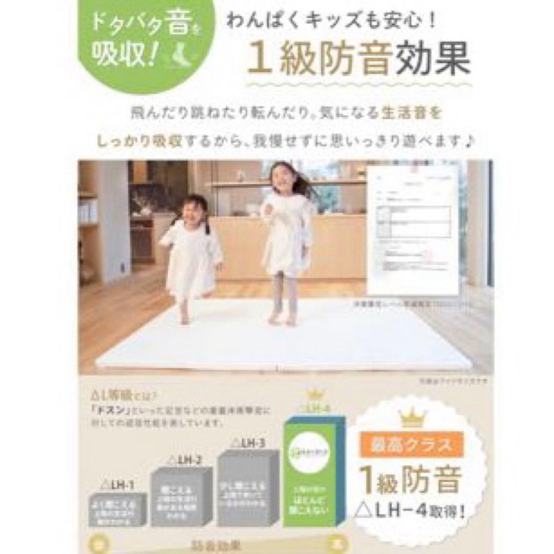 未使用）ケラッタ プレイマット 160×120cm ブルー×ホワイト