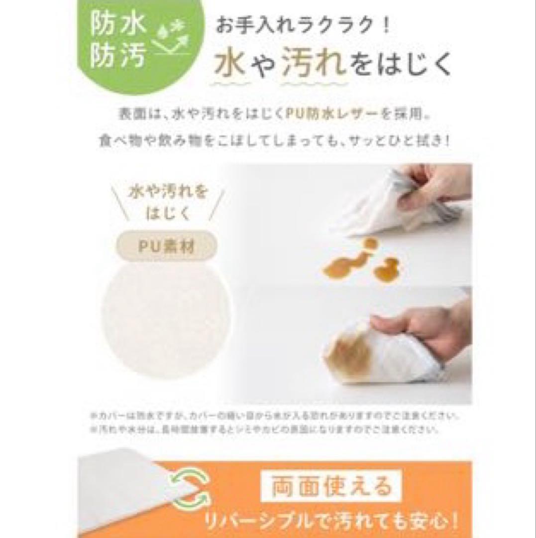 未使用）ケラッタ プレイマット 160×120cm ブルー×ホワイト