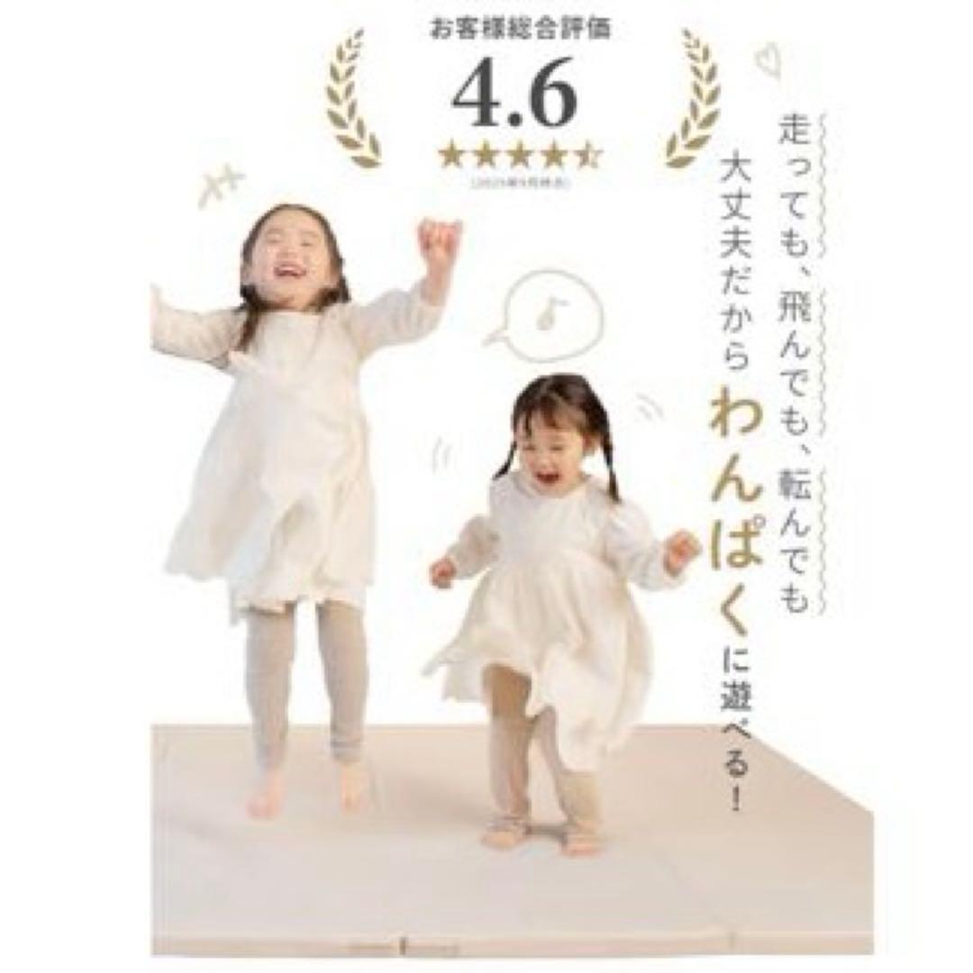 未使用）ケラッタ プレイマット 160×120cm ブルー×ホワイト