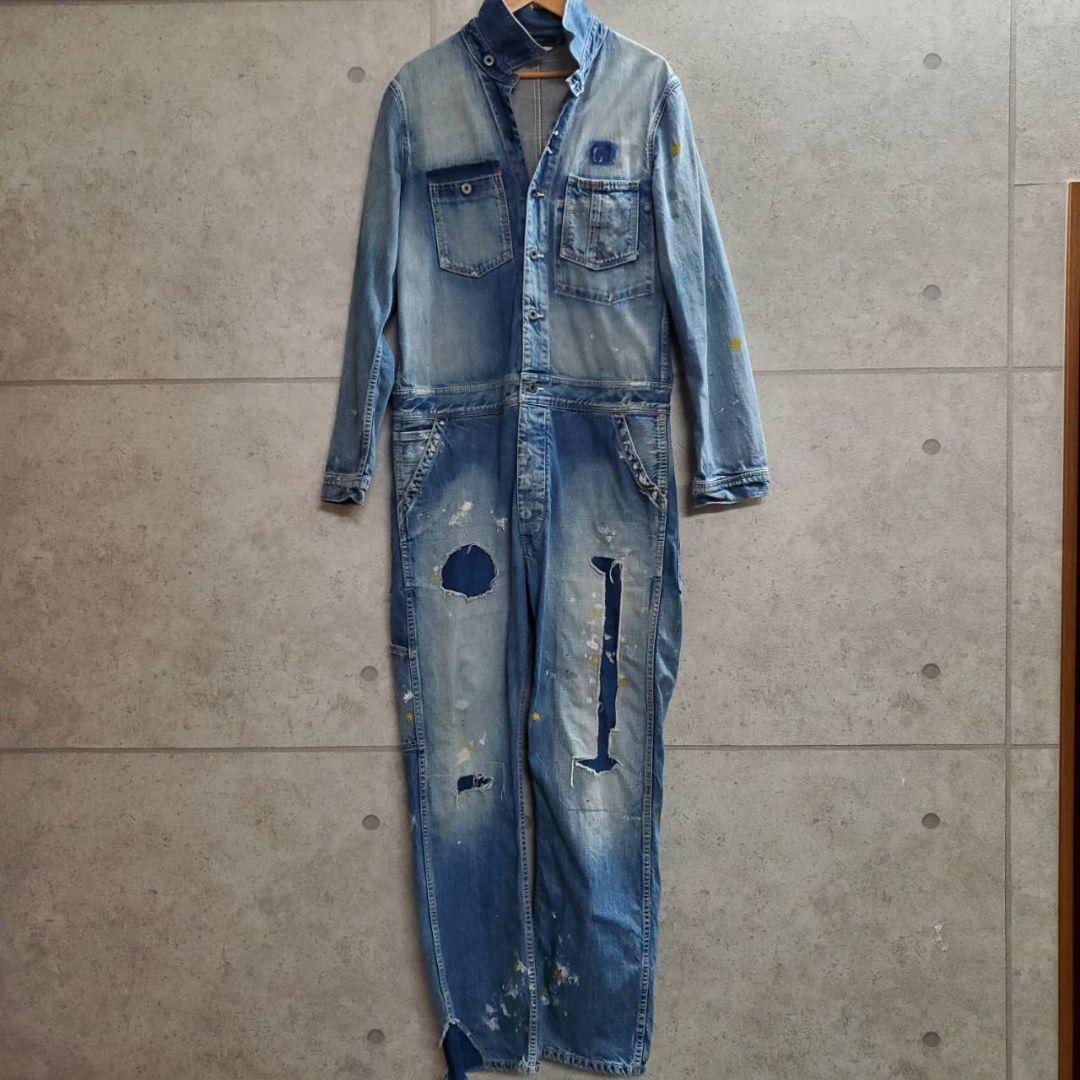 【美品】 Johnbull オーバーオール つなぎ ツナギ ジョンブル
