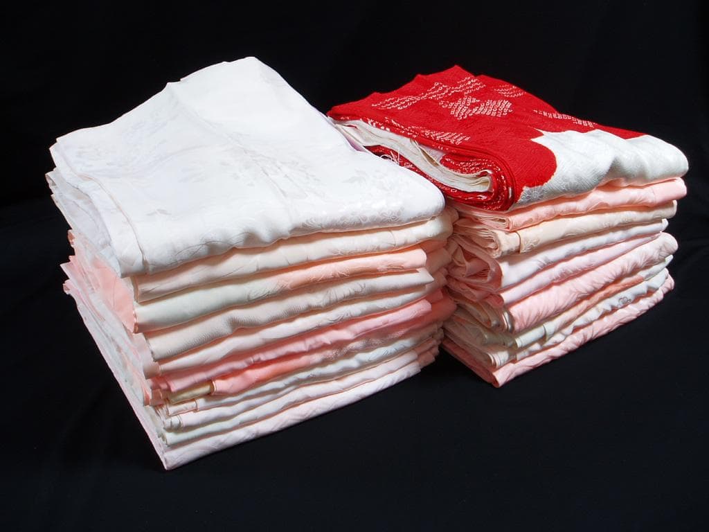 【hirotan】14◆すべて正絹振袖用長襦袢20点着用可能品まとめ売り◆