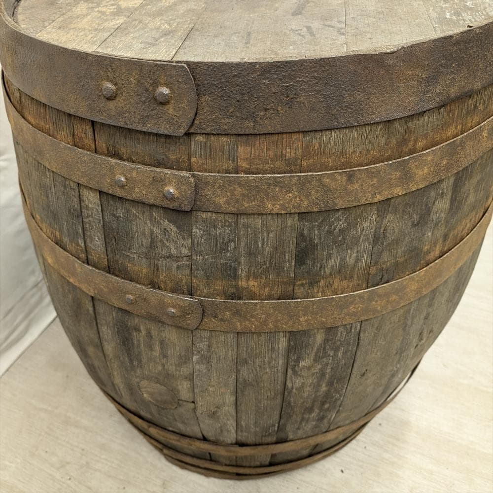 樽　タル　バレルテーブル　カウンターテーブル　立ち呑み　バー　カフェ　空樽　C