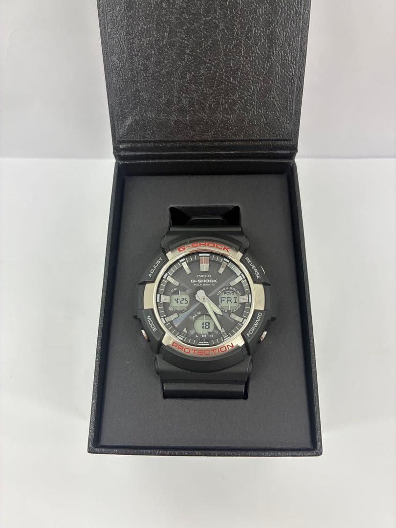 美品CASIO G-SHOCK GAW-100-1AJF 腕時計 電波ソーラー