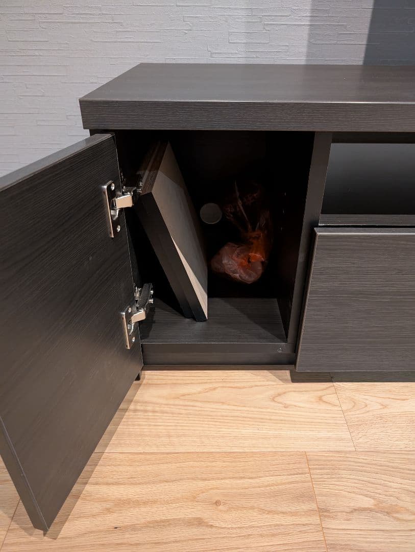 【送料込み】LOWYA ブラックウッド テレビ台