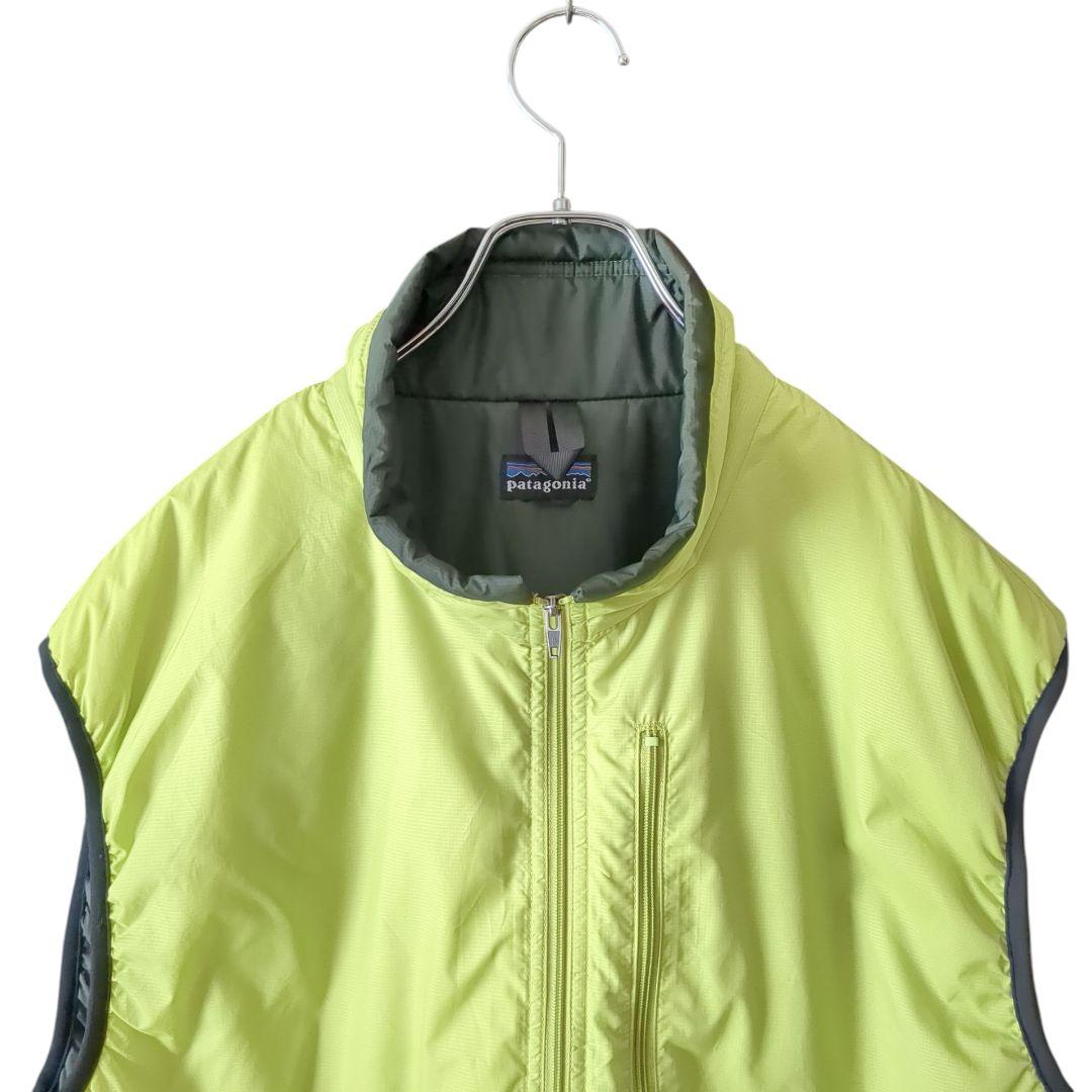 Patagonia パフボールベスト アシッドグリーン XL