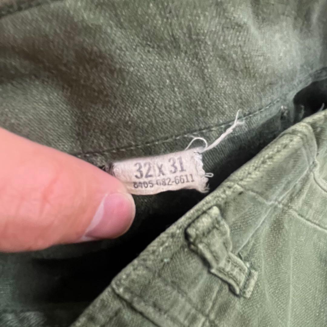 60s~70s US.ARMY 米軍 ベイカーパンツ 32x31