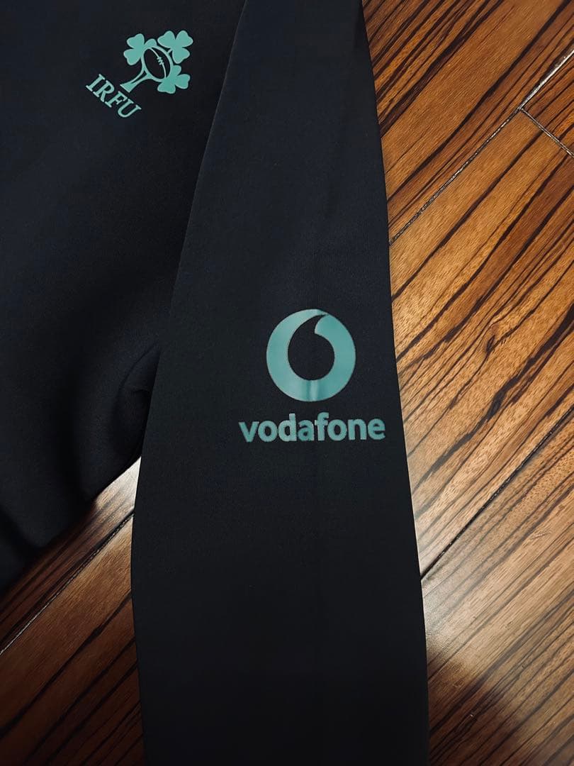 Canterbury ラグビー　アイルランド代表　選手用　フルジップパーカー S