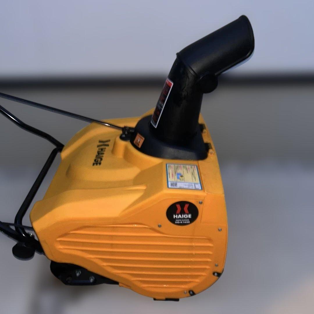 HAIGE ハイガー 電動式除雪機 HG-K1650　家庭用　パワフル　送料無料